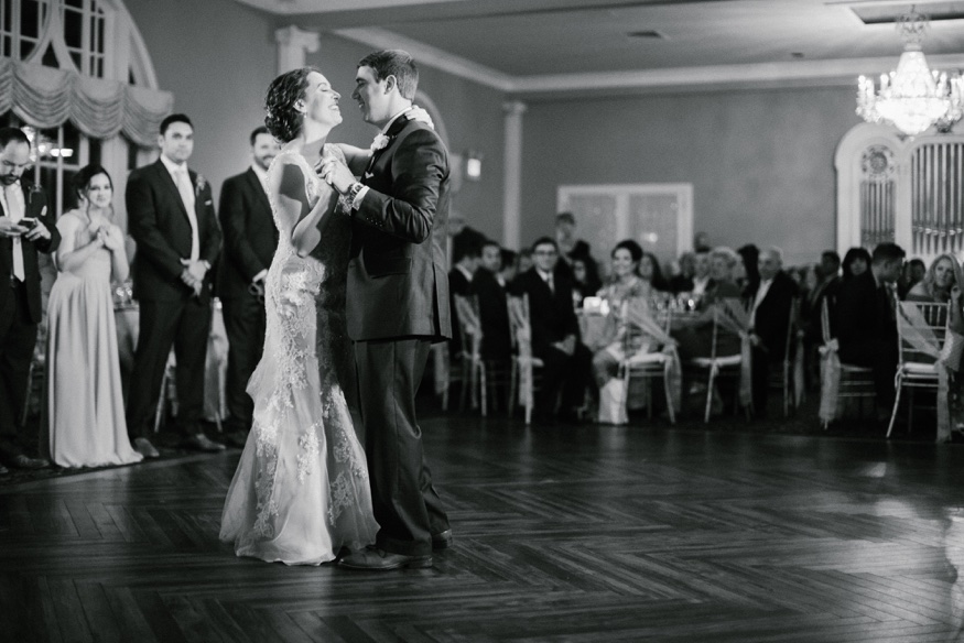 First dance at Pen Ryn Estate wedding.