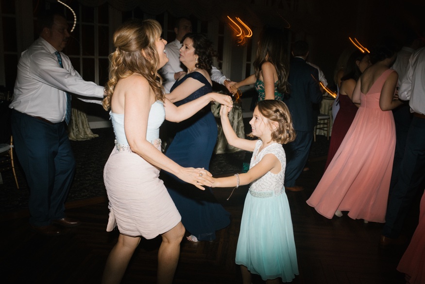 Wedding reception at Pen Ryn Estate.