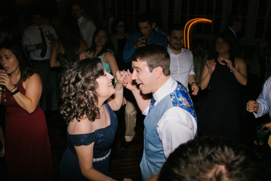 Wedding reception at Pen Ryn Estate.