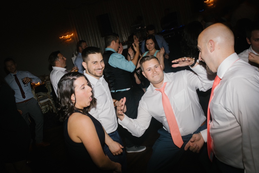 Wedding reception at Pen Ryn Estate.