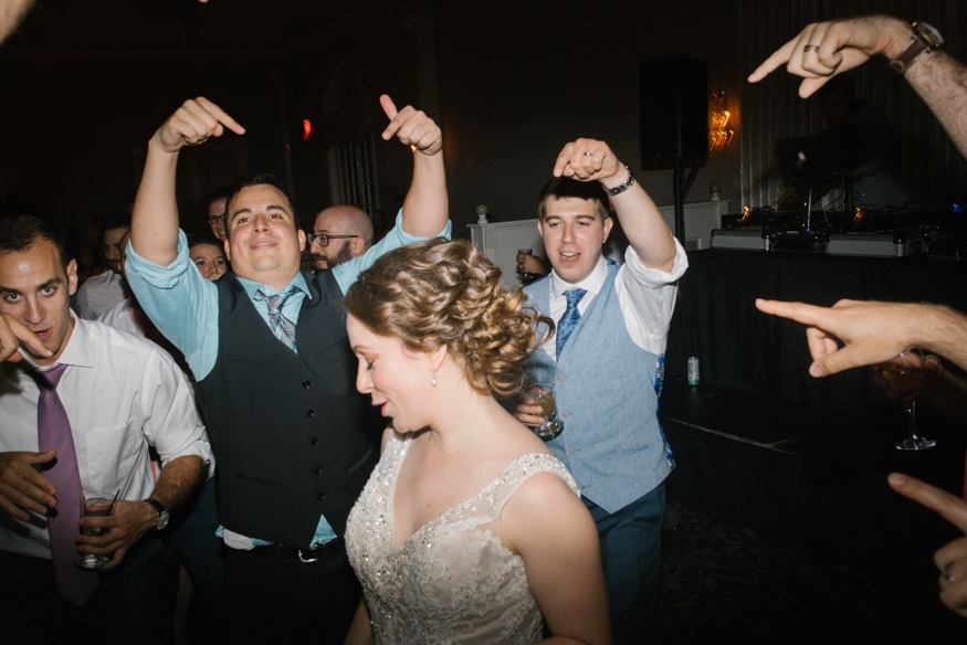 Wedding reception at Pen Ryn Estate.