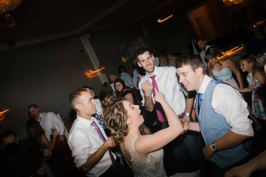 Wedding reception at Pen Ryn Estate.