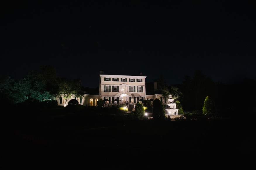 Wedding reception at Pen Ryn Estate.