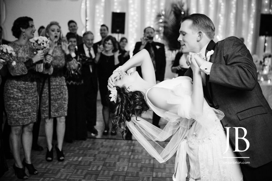 Wedding guests dancing at Stone Terrace in Hamilton New Jersey