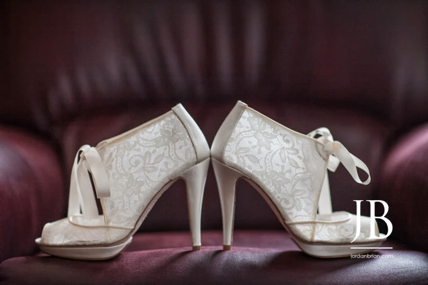 Francesca's bridal details before her Saint Gregory the Great ceremony