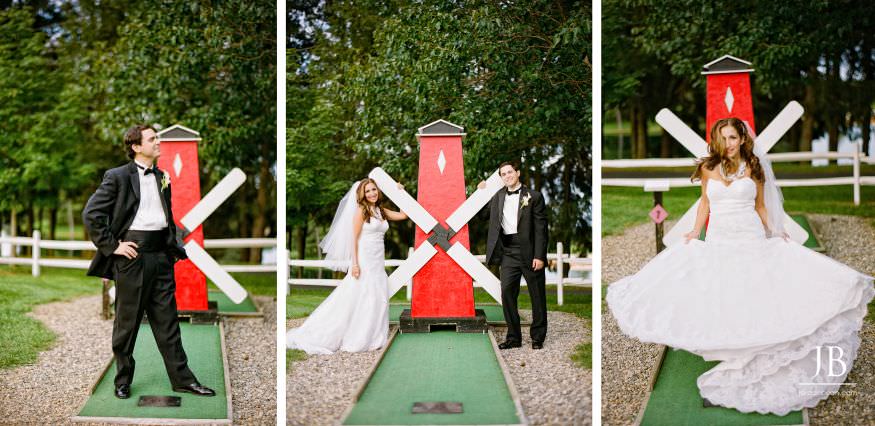 Gina and Steve artisan portrait at Windows on the Water Frogbridge wedding NJ