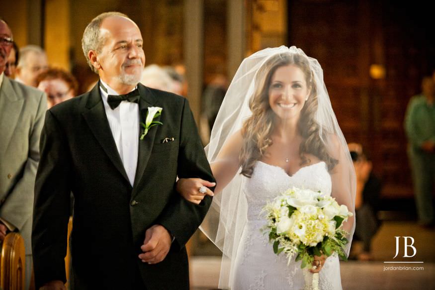 Gina and Steve ceremony moment at St. George Greek Orthodox Church Hamilton