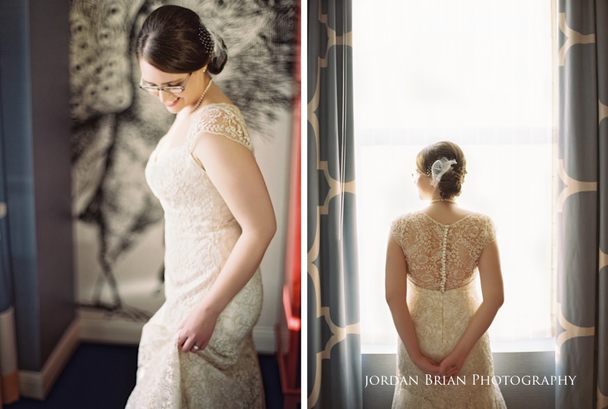 Grace and Max walking hand in hand through Philadelphia during their elopement