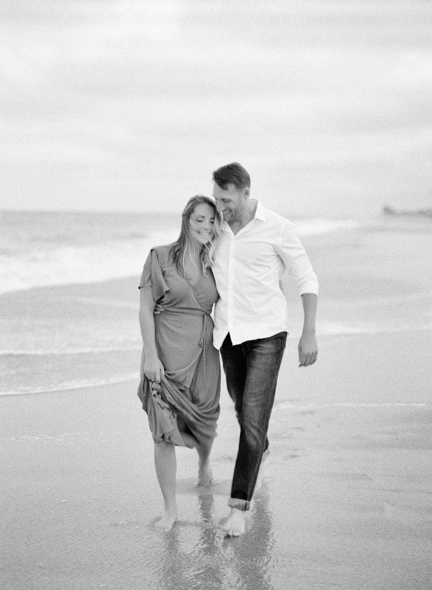 Sea Bright beach engagement session.