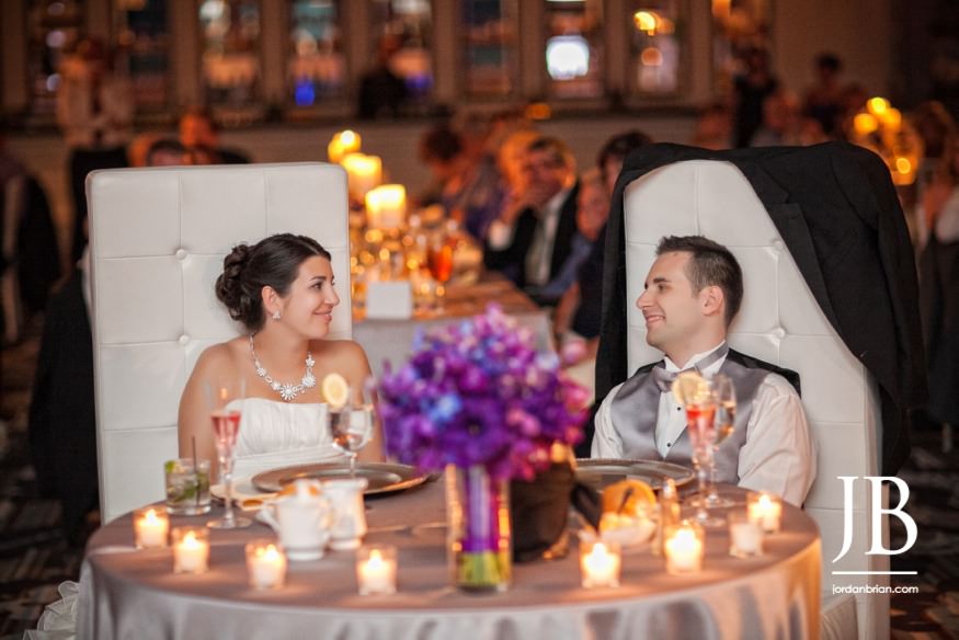Philadelphia wedding reception candid at VIE Cescaphe