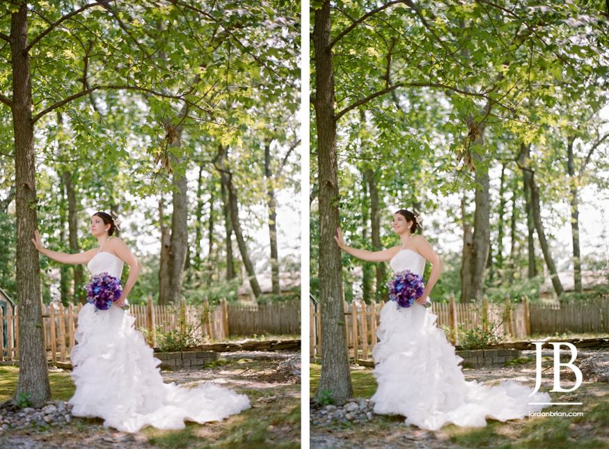 Heidi bridal portrait, Philadelphia wedding photographed by Jordan Brian