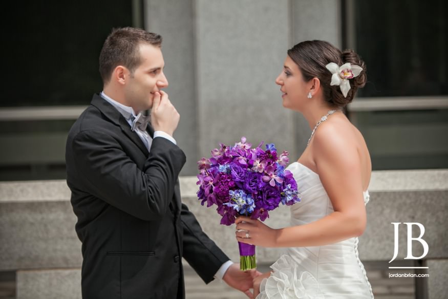 Heidi and Vadim wedding portrait, Philadelphia first look session