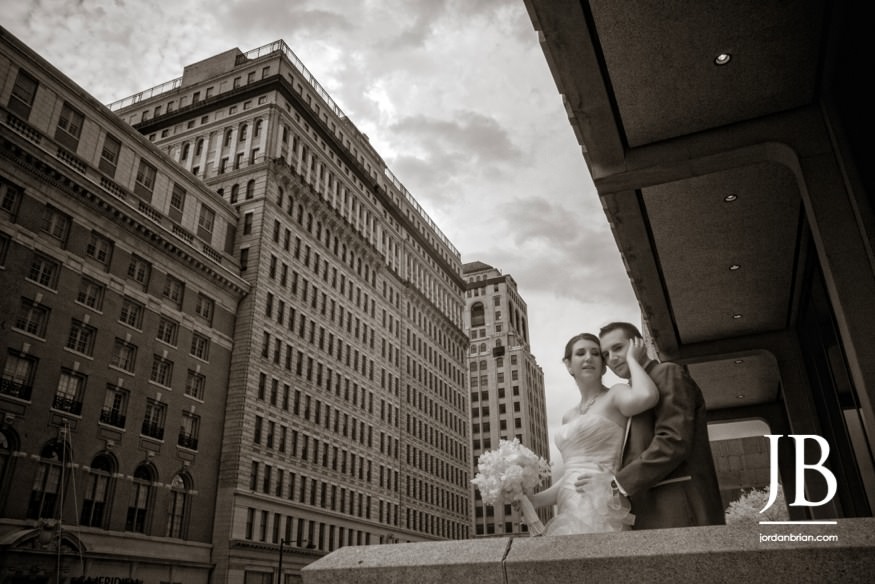 Heidi and Vadim during their Philadelphia wedding portrait session