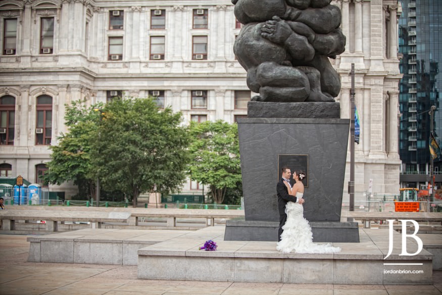 Wedding portrait of Heidi and Vadim, Philadelphia wedding photographer