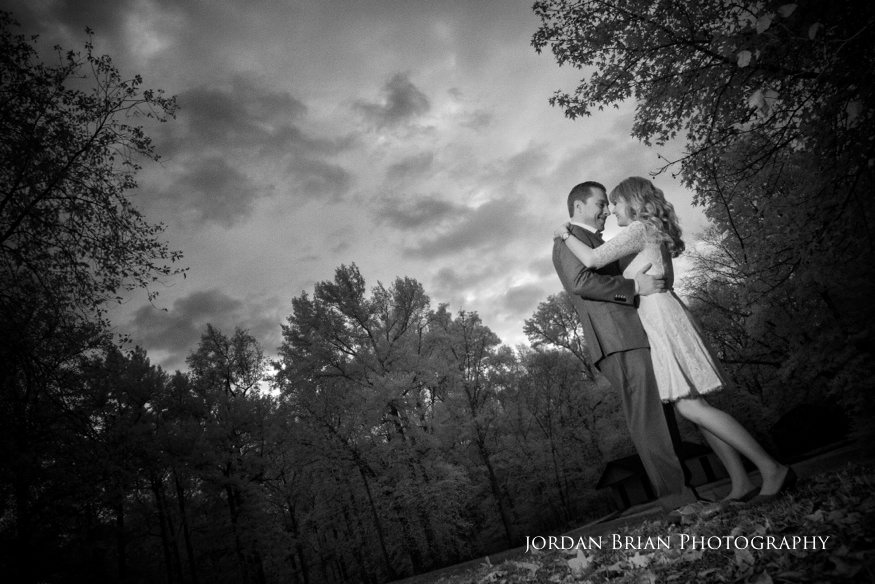 Holly and Chris engagement session, fall colors in Medford NJ