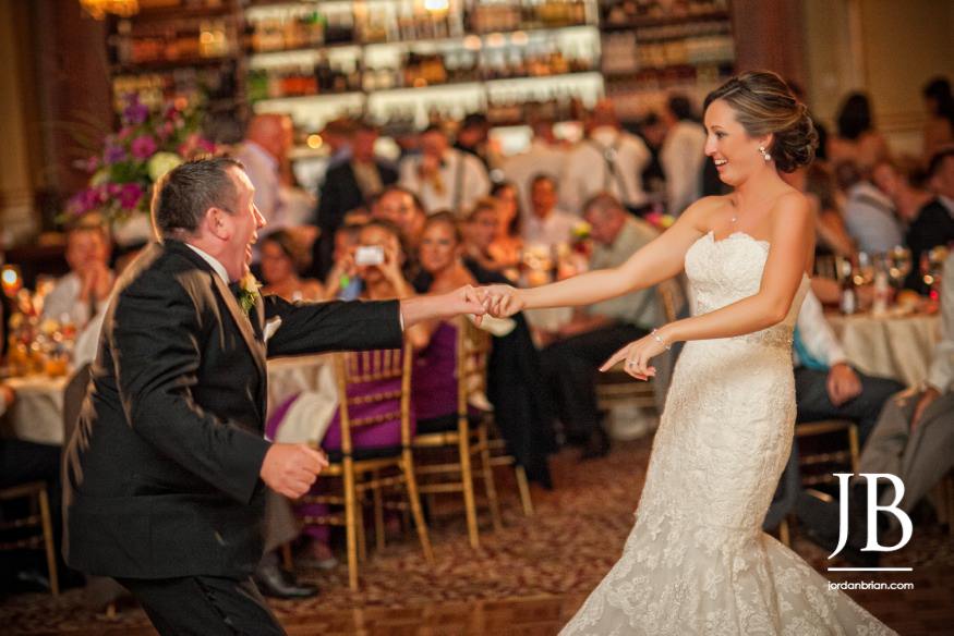 Jen and Neil reception at Cescaphe Ballroom Philadelphia