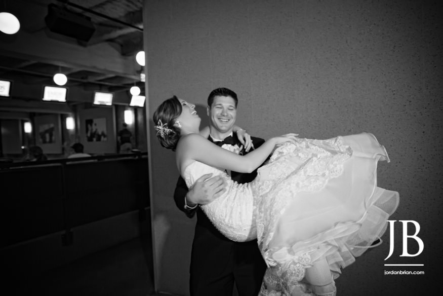 Jen and Neil bridal party portraits in Philadelphia before reception