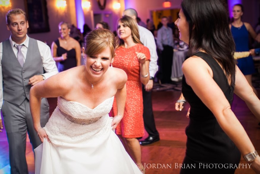 Guests dancing at Trump National Wedding.