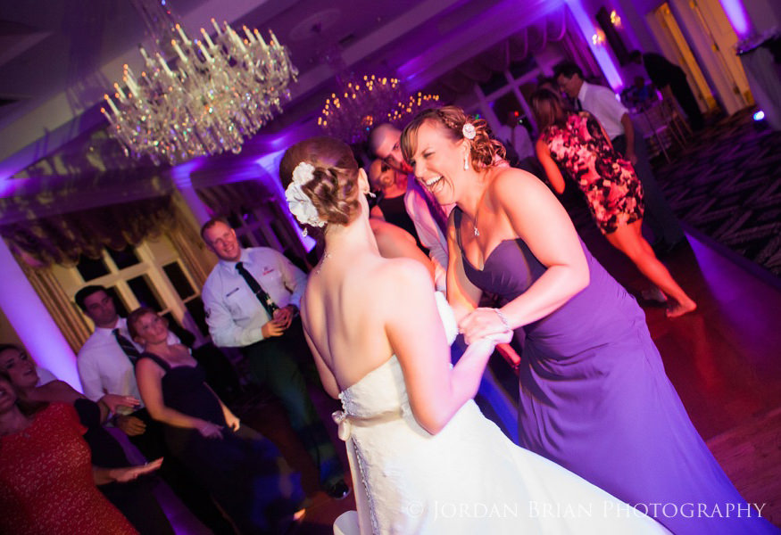 Guests dancing at Trump National Wedding.
