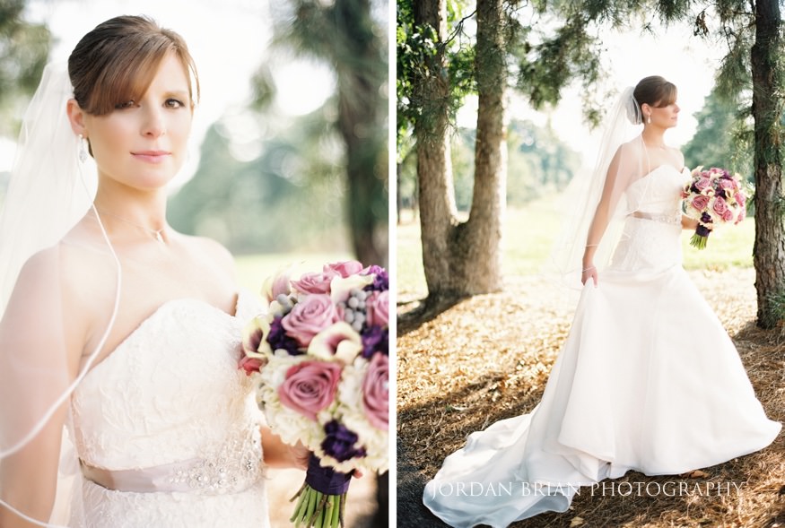 Bride portraits at Trump National.