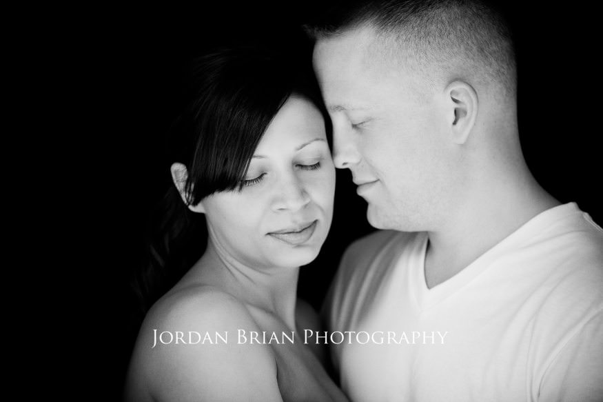 Jillian and Ryan engagement session on resort grounds Excellence Playa Mujeres Mexico