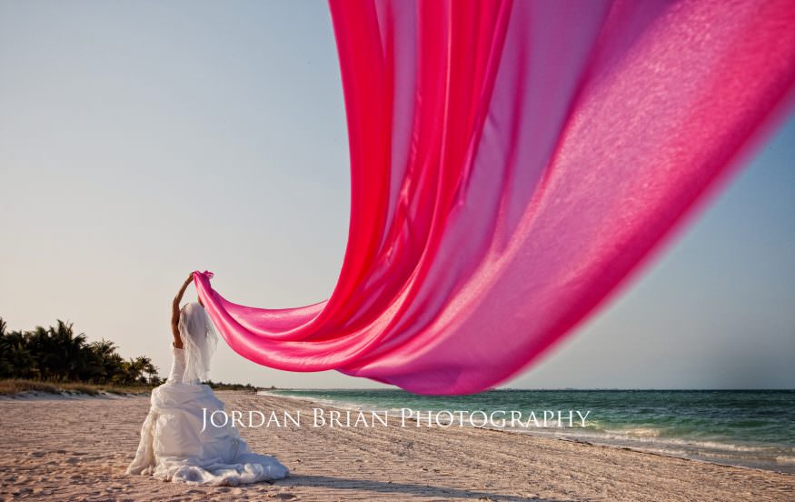 Ceremony details and venue grounds at Excellence Resort Mexico