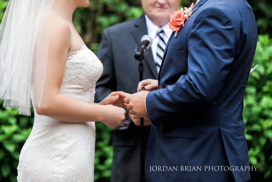 ring exchange colonial dames socity ceremony