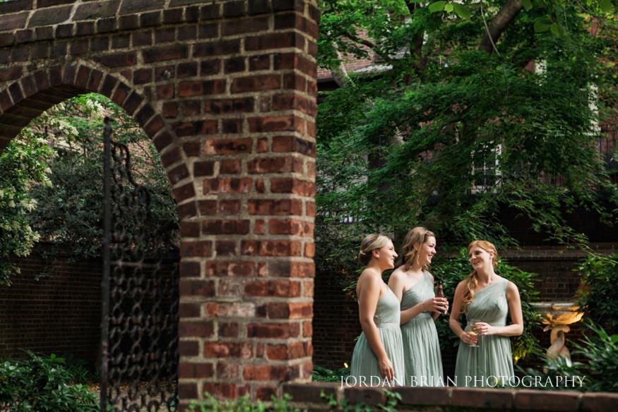 bridesmaids courtyard colonial dames society