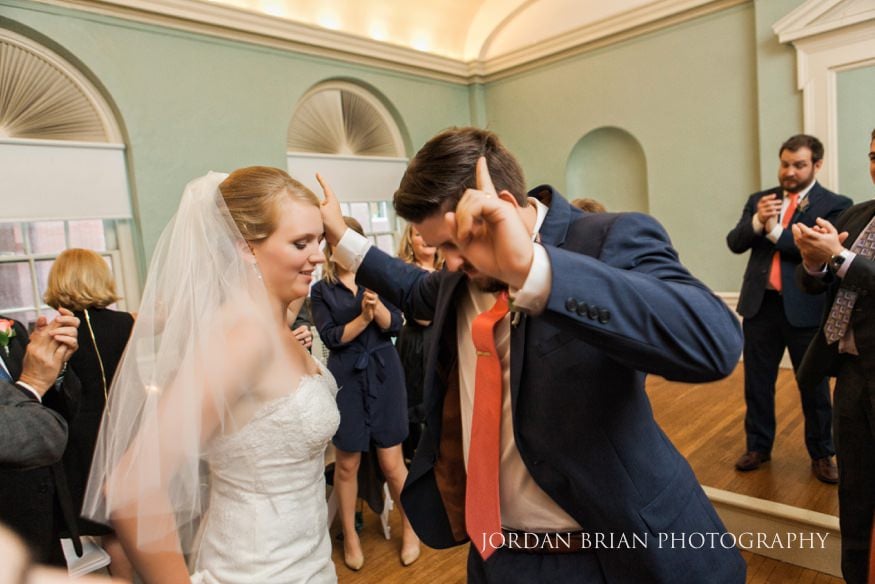 reception dancing at colonial dames society