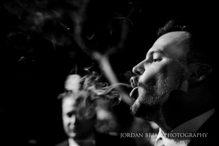 groom smoking cigar colonial dames society