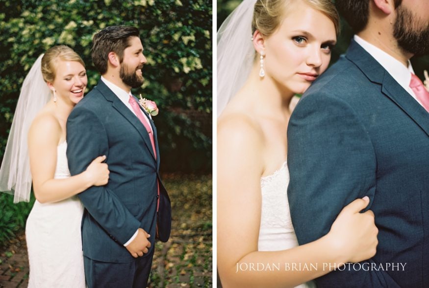 bride groom portrait colonial dames society wedding philadelphia