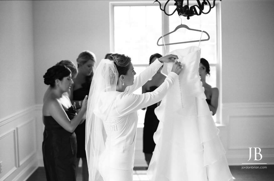 Bridal party photograph at Appleford Estate wedding, South Jersey