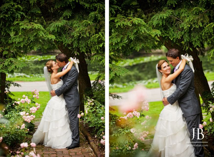 Bridal party dancing at Appleford Estate wedding reception