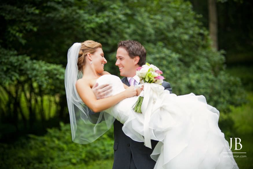 Kelly and Stephen reception moment at Appleford Estate