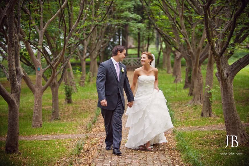 Wedding guests at Appleford Estate reception for Kelly and Stephen