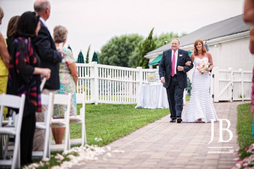 Lane and Peter wedding ceremony and reception at Rehoboth Beach Country Club, Delaware (3)