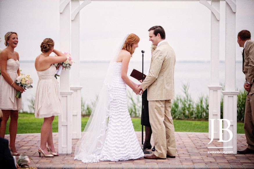 Lane and Peter wedding ceremony and reception at Rehoboth Beach Country Club, Delaware (6)