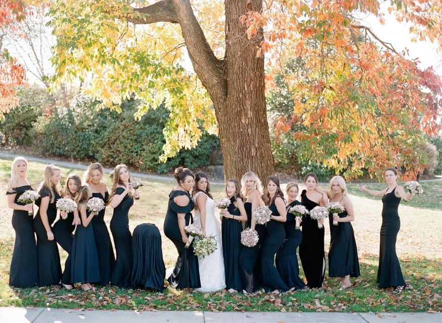 Bridal portraits at Art Museum of Philadelphia.