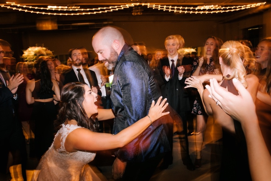 Moulin at Sherman Mills by Brulee Catering wedding reception.