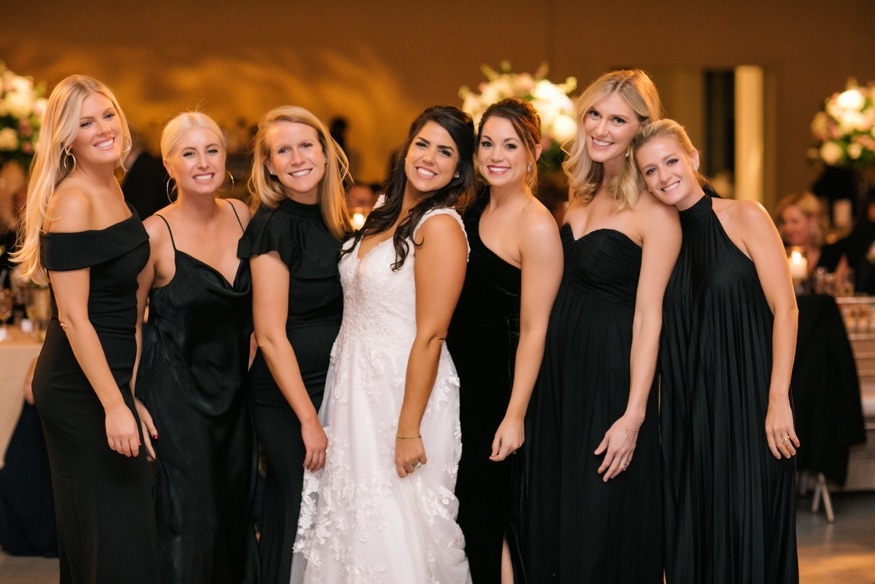 Wedding reception at Moulin by Brulee Catering.