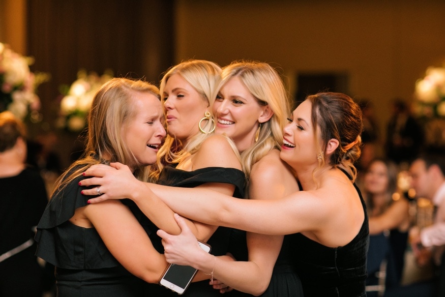 Wedding reception at Moulin by Brulee Catering.