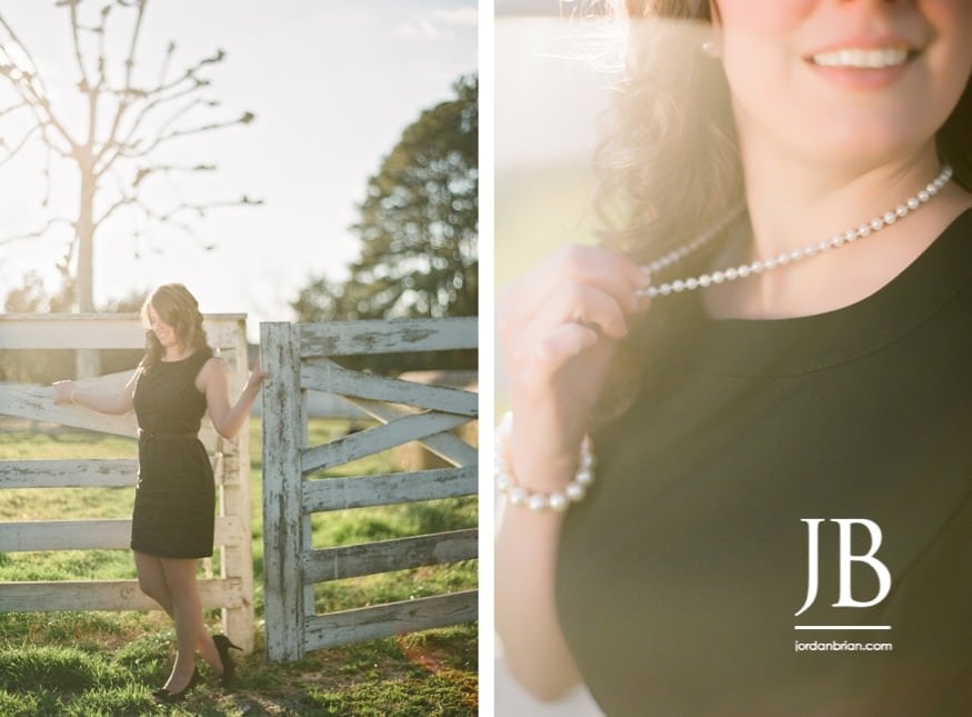 Laura and Justin Williamsburg Virginia engagement session romantic couple portrait