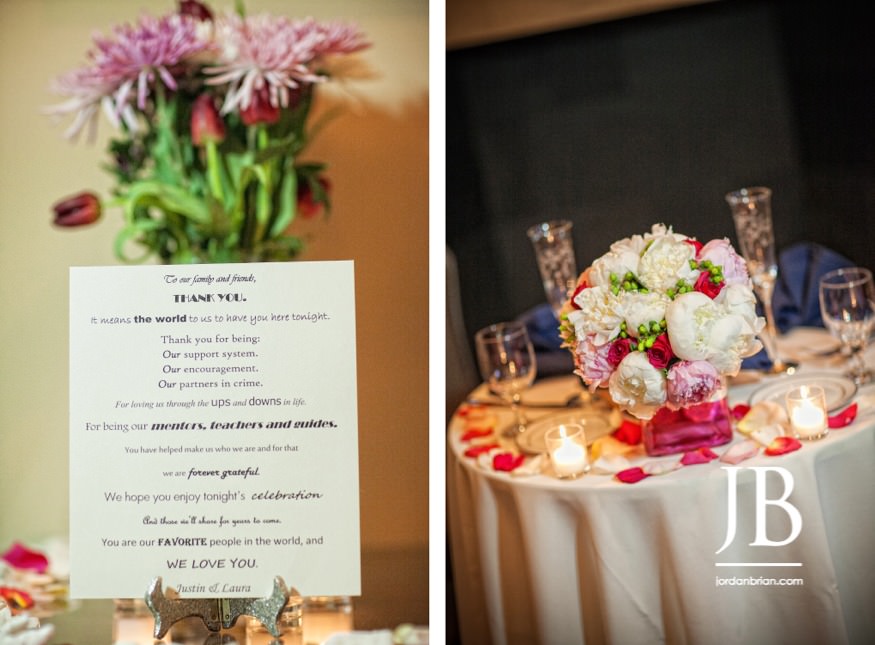 Reception details at the Moorestown Community House