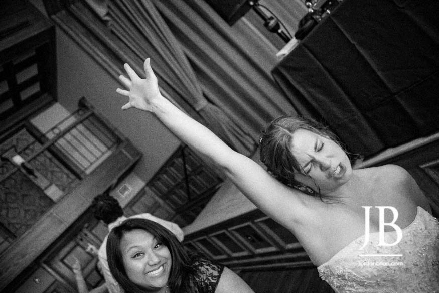Wedding reception fun at the Moorestown Community House