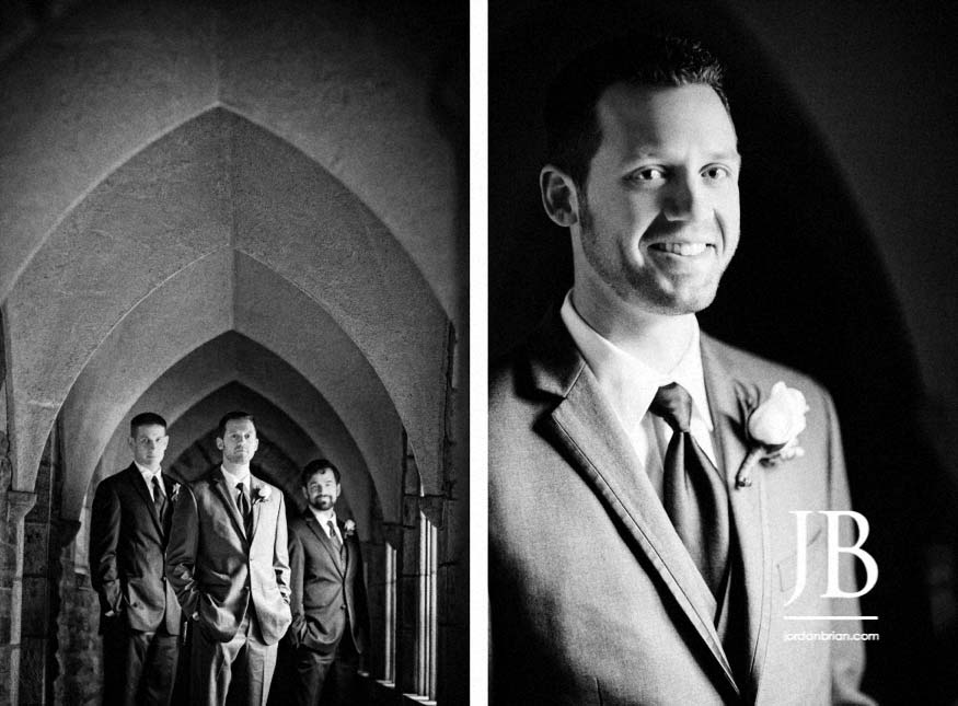 Laura and Justin at Trinity Episcopal Church Moorestown