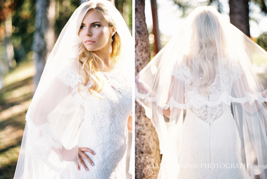 Bride and groom portraits at Windows on the Water Frogbridge wedding.