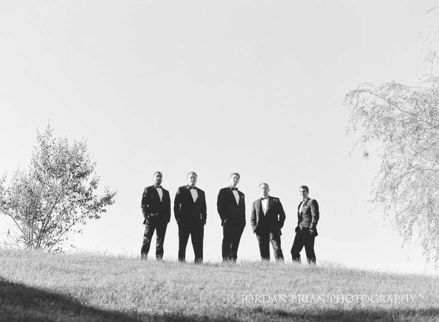 Groomsmen at Windows on the Water Frogbridge wedding.