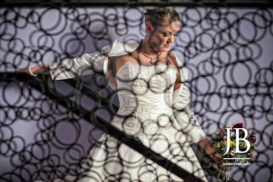 Layla and Chad bridal portraits at Hotel Palomar Philadelphia before fall Cescaphe VIE