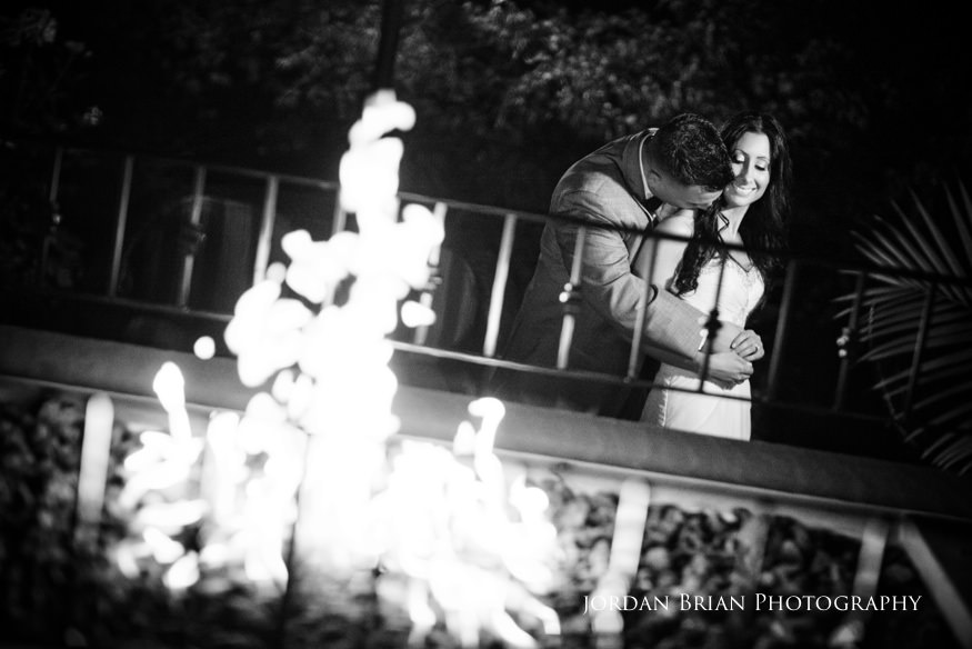 bride and groom night portraits at knowlton mansion