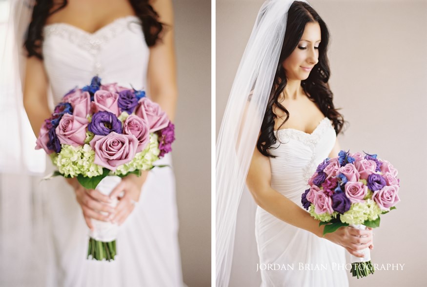 bride's bouquet from precious petals